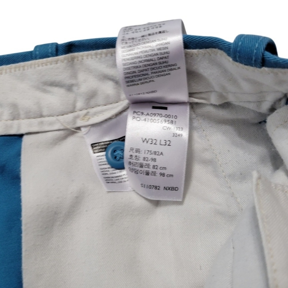 Levi's Pants Size 32 W32"xL30" Men's Levi's Skateboarding Loose Chino Pants Blue - Picture 8 of 8